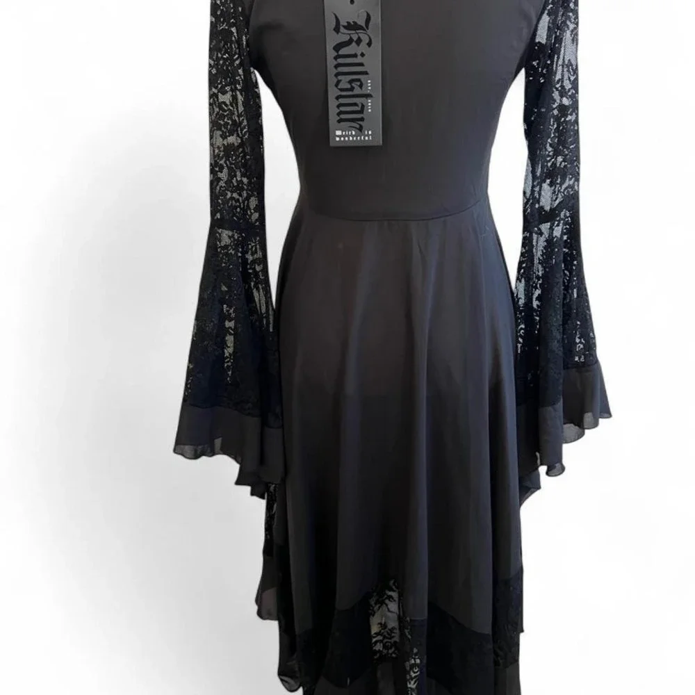 Killstar misty nights maxi lace dress witchy whimsigoth - Picture 5 of 5